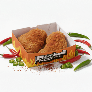 2 pcs chicken spicy